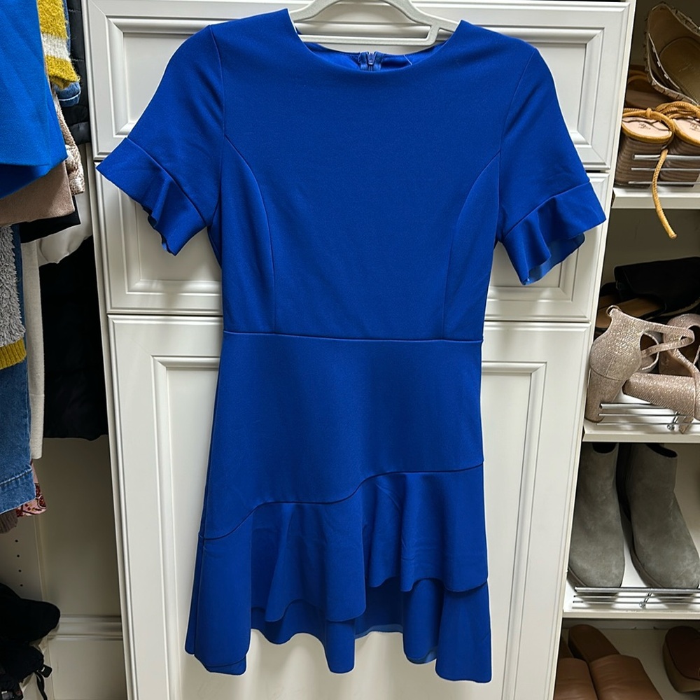 Blue dress